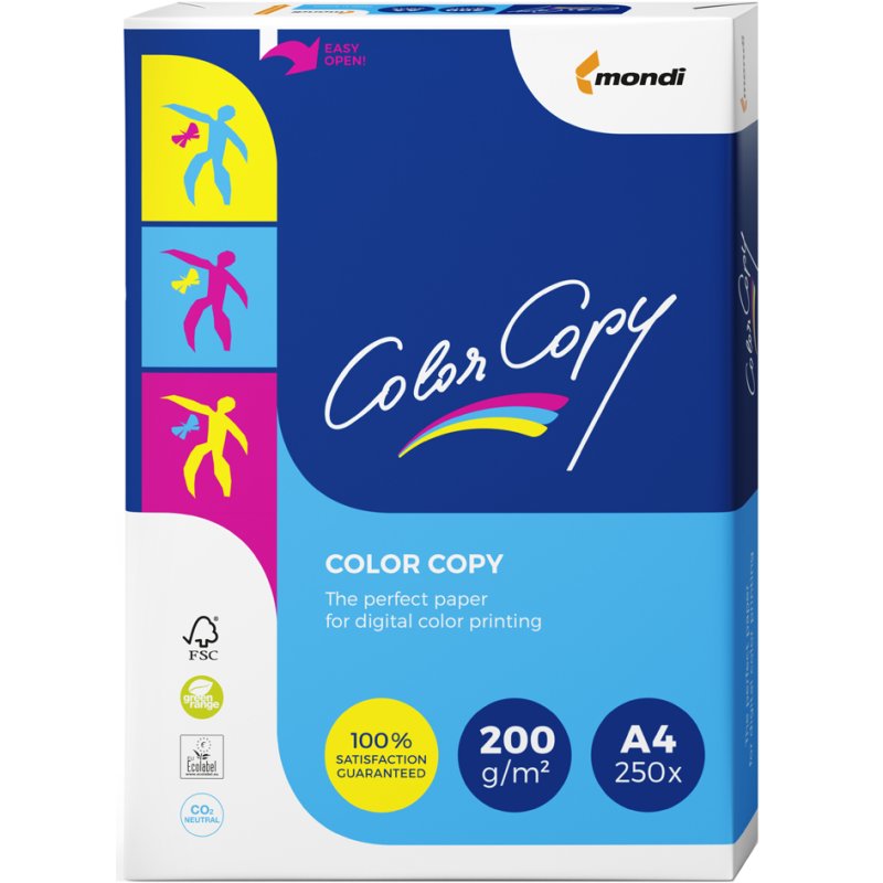 Mondi papier multifonction Color Copy, A4, 100 g/m², blanc, 500 feuilles